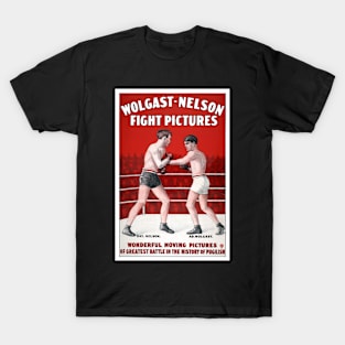 Fight Pictures, 1910 Vintage Poster T-Shirt